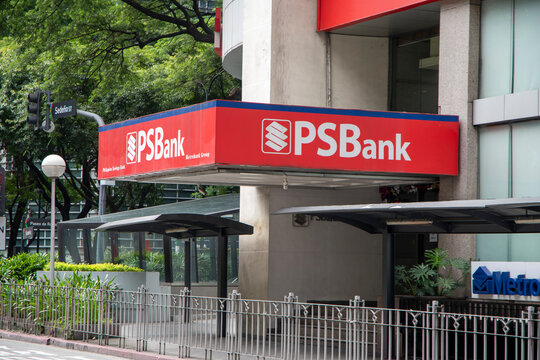 PSB Bank signage in Makati City, Manila