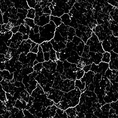 Wall Cracks Vector Texture Backgrounds.