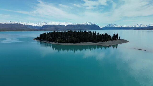 Der sch&ouml;nste Bergsee Neuseelands, der Lake Tekapo