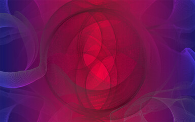 abstract background with circles, abstract red and blue swirls on a black background, Abstract background with red swirls. Vector illustration for your design.