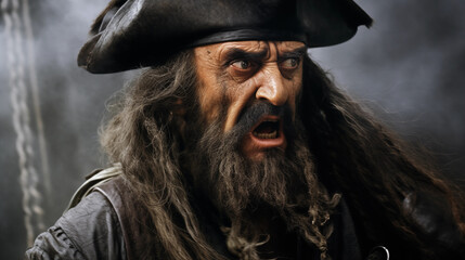 Obraz premium Blackbeard the pirate