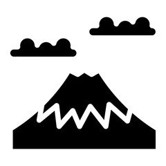 mountain glyph