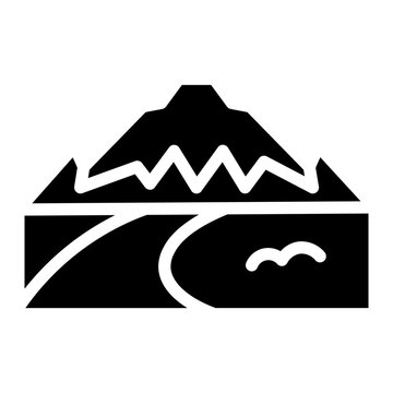 mountain glyph