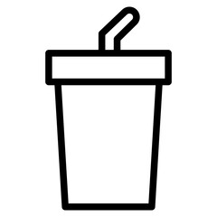 Obraz premium plastic cup line