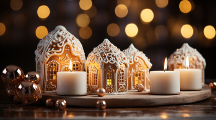 candles in church HD 8K wallpaper Stock Photographic Image 