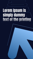 Universal Social Media Story with Arrow