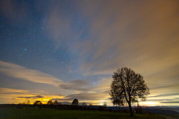 The Sky during the night