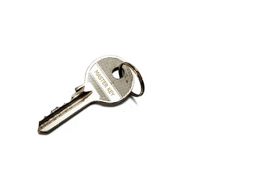 The key on a white background.