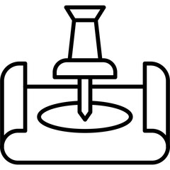 Push Pin Icon