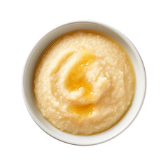 Grits, transparent background, isolated image, generative AI