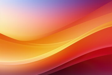 In a visually dynamic composition, a seamless color gradient gracefully captures the rhythmic patterns of waves. Illustration