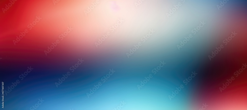 Wall mural in a wide-format composition, a seamless color gradient shapes a visually captivating abstract backg