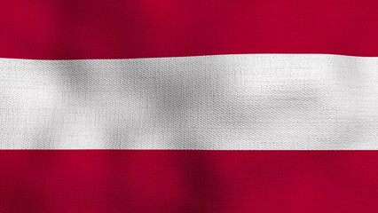 The flag of at austria. Realistic national flag realistic waving in the wind.