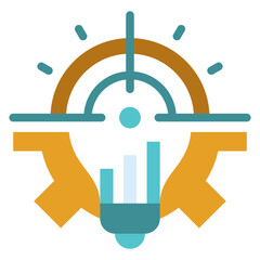 Strategy Flat Icon. Included in Business Continuity Pack Icon.