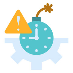 Mitigation Flat Icon. Included in Business Continuity Pack Icon. - obrazy, fototapety, plakaty