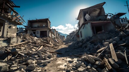 Rebuilding Hope: Documenting the Aftermath of an Earthquake Disaster