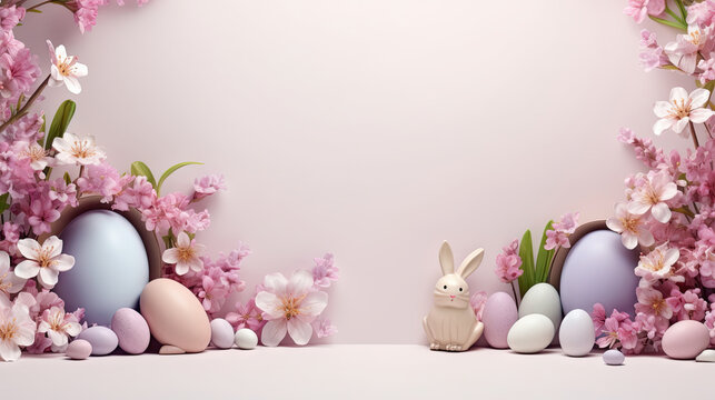 Template easter decoration deco egg empty space Memo Note