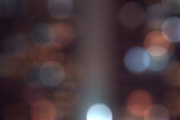 Beautiful bokeh shines with a special light. Glitter.