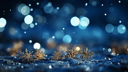 Obraz na płótnie Canvas christmas background with snow HD 8K wallpaper Stock Photographic Image 