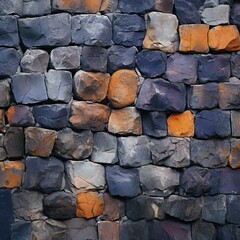 Background of stone wall texture,  Close-up of brick wall