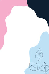 illustration of a cover abstract pastel in a background