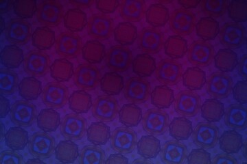 Abstract background with a pattern of geometric shapes in purple and blue colors