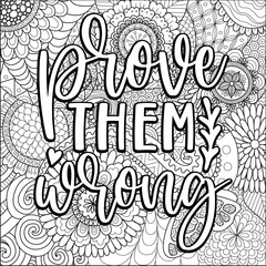 motivational quotes coloring pages design. yourself words coloring book pages design.  Adult Coloring page design, anxiety relief coloring book for adults.