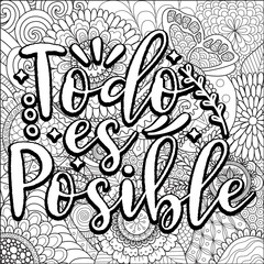 motivational quotes coloring pages design. yourself words coloring book pages design.  Adult Coloring page design, anxiety relief coloring book for adults.