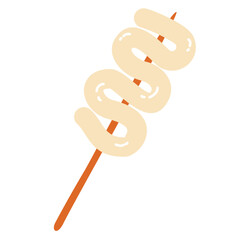 Indonesian Food Satay Vector Set