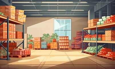 A Warehouse Filled With Inventory and Storage Solutions