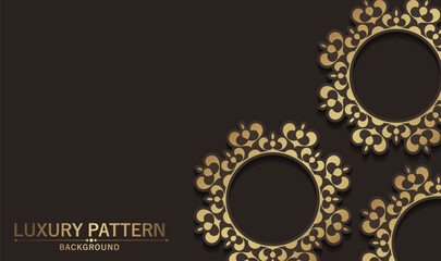 luxury dark seamless pattern background