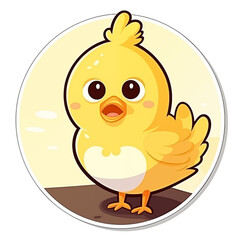 illustration of chicken isolated on white background