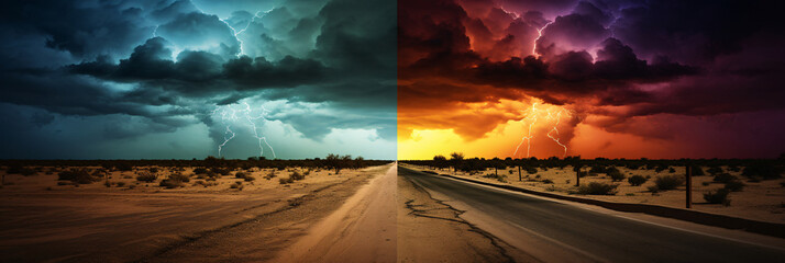 Dramatic High-Impact Photography  Merging Striking Colors and Elements for a Surreal Visual Experience
