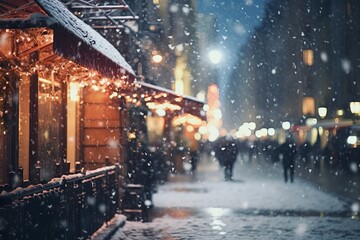 雪の降る街のイメージ03
