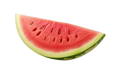 Juicy Watermelon Delight On Isolated Background