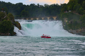Neuhausen am Rheinfall, Switzerland - waterfalls and boat tours