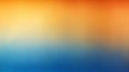 Abstract Gradient Background with Smooth Transitions from Blue to Yellow, into Dark Yellow and Orange, Enhanced by Dynamic Light Effects and Enriched with a Subtle Rough Texture for Visual Depth