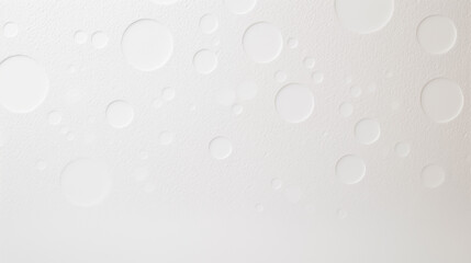 Abstract Background Featuring White Plaster Texture, Stucco Accents, and Varied Circles, Crafting Composition of Dimensional Elegance and Artistic Circularity