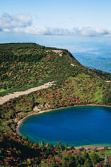 東北　紅葉　磐梯吾妻スカイライン　魔女の瞳