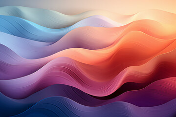 Abstract grainy texture, color gradient, smooth transition. AI generative