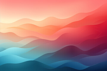 Fototapeta premium Abstract grainy texture, color gradient, smooth transition. AI generative