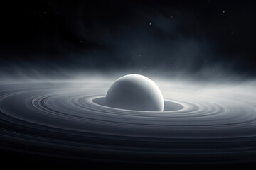 Saturn's Northern Lights: Aurora Borealis Spectacle