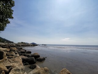 beach and sea