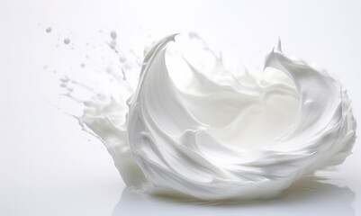 whipped cream splash