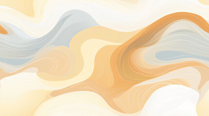 Sea, sand and beach abstract background, seamless backdrop pattern in neutral colors