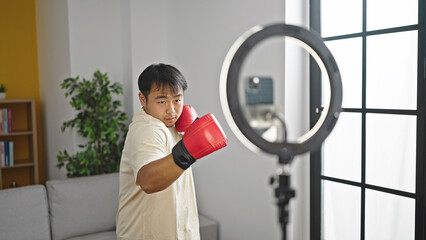  recording video tutorial boxing at home