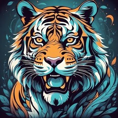 Vector tiger