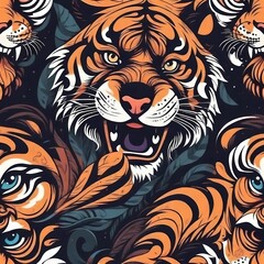 Vector tiger