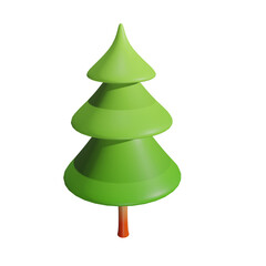 green christmas tree