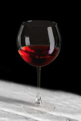 Tasty sweet alcohol wine in glass